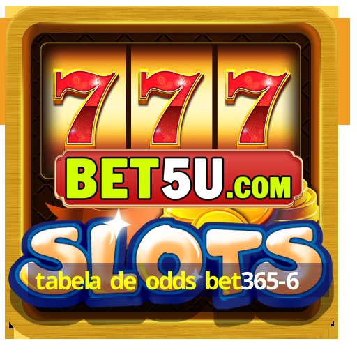 tabela de odds bet365